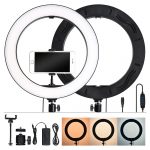 10 Inch LED Ring Light with Tripod - Image 3