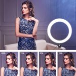 10 Inch LED Ring Light with Tripod - Image 5