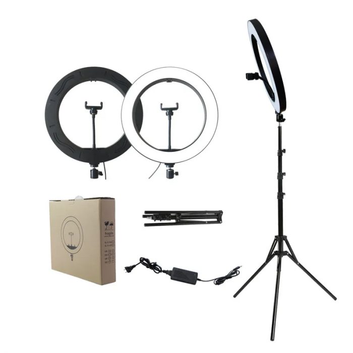 10 Inch LED Ring Light with Tripod - Image 6