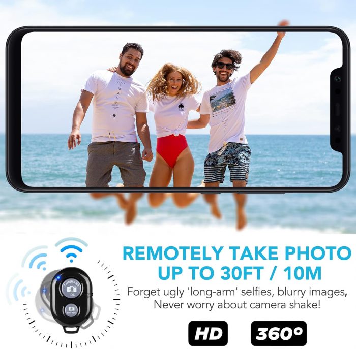 Wireless Bluetooth Remote – clicker for iPhone, iPad and android devices - Image 2