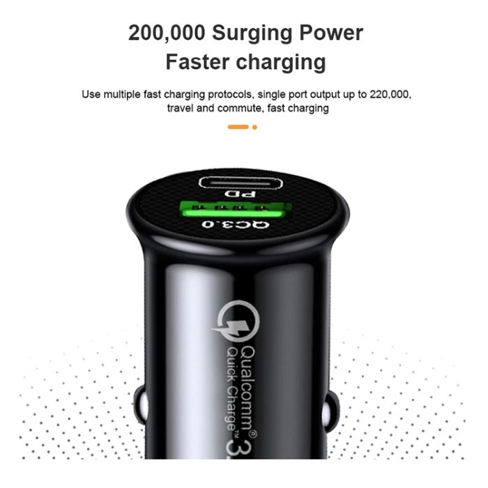 2 in 1 Car Fast Charger Adapter - Image 5