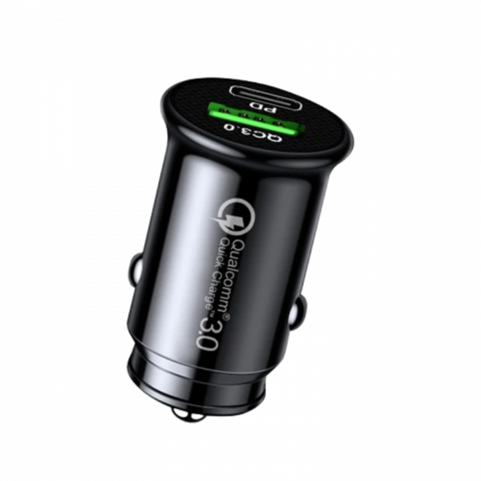 2 in 1 Car Fast Charger Adapter - Image 1