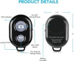 Wireless Bluetooth Remote – clicker for iPhone, iPad and android devices - Image 5