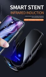 WBG Wireless Automatic IR Car Fast Charger and Holder - Image 9