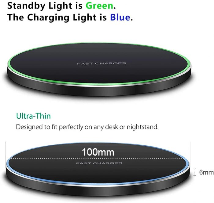 Fast Charging QI Wireless Charger - Image 2