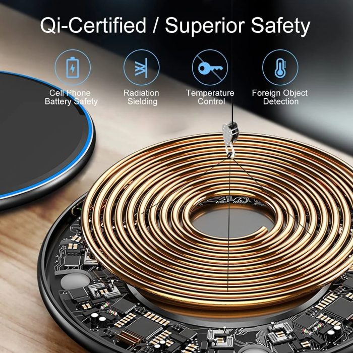 Fast Charging QI Wireless Charger - Image 3