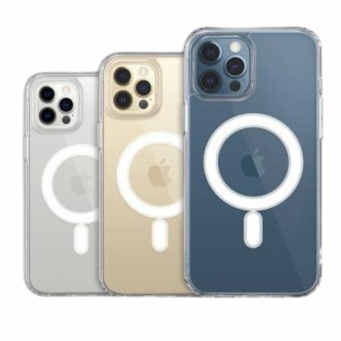 MagSafe Compatible Transparent iPhone Case - Image 1
