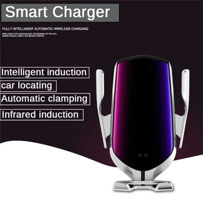 Wireless Automatic Car Phone Charger and Holder - Image 4