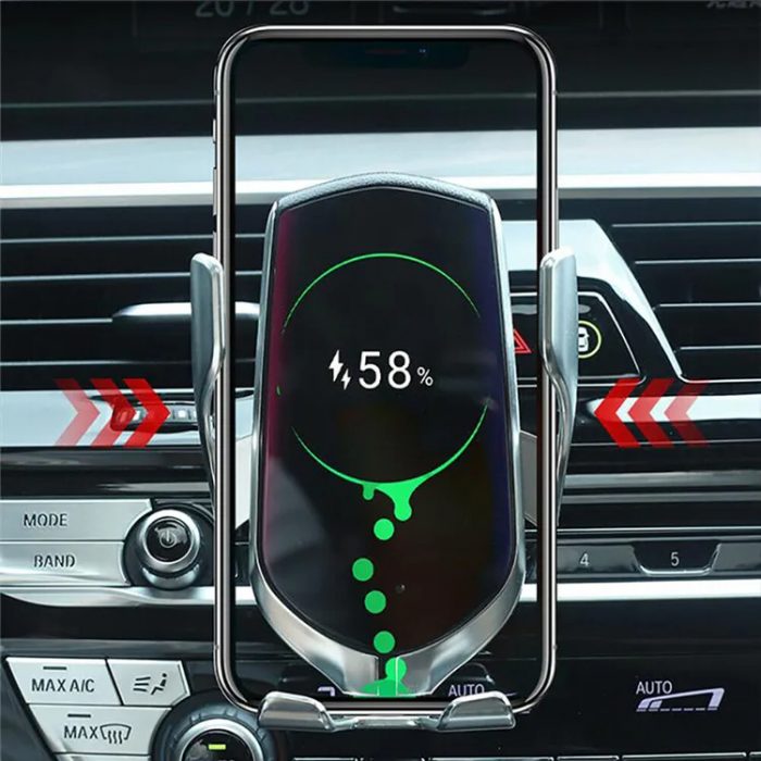Wireless Automatic Car Phone Charger and Holder - Image 5