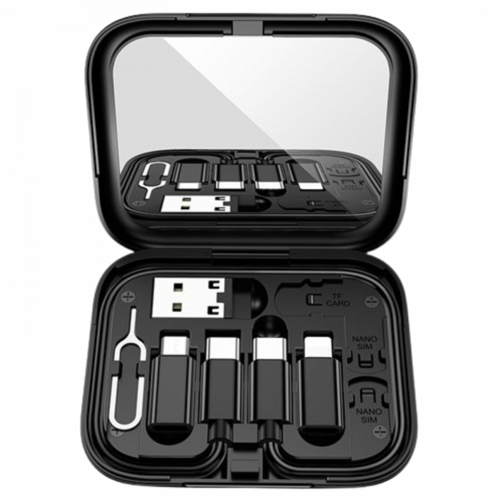 Hoco Box Storage Charging Data Cable Set U114 - Image 1