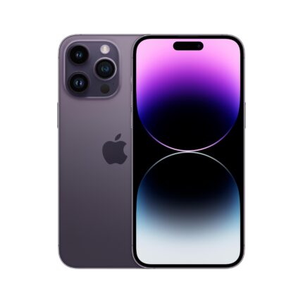 Deep Purple Apple iPhone 14 Pro Max front and back