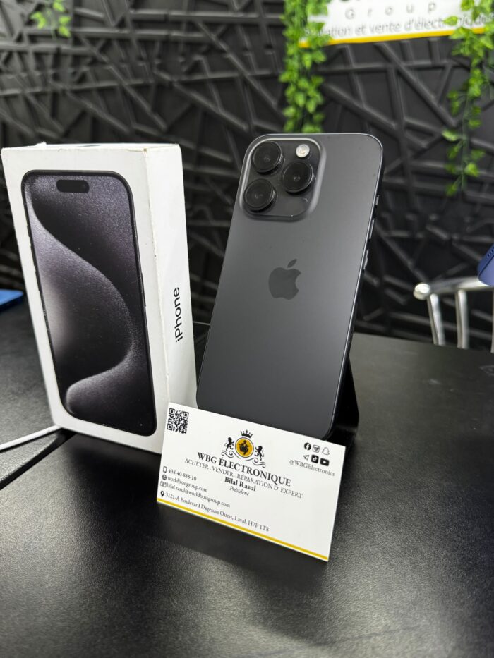 iPhone 15 Pro - 128GB