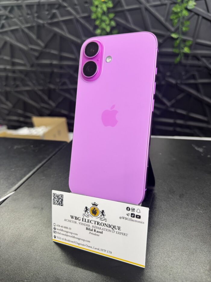 iPhone 16 128GB — 100% Battery