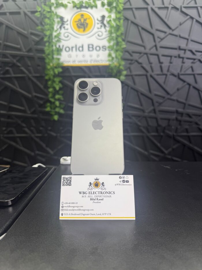 iPhone 15 Pro - 256GB