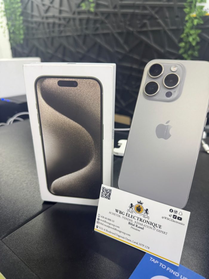 iPhone 15 Pro - 128GB